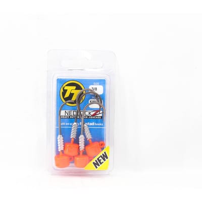 Tackle Tactics TT Nedlockz HD Jigkop Oranje 3/8 oz 5/0H 4 stuks/pak (7793) white
