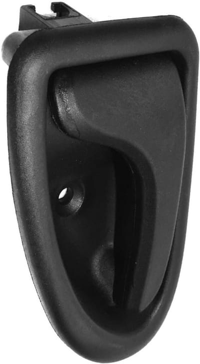 Zwarte Interieur Deurgreep voor Voor- en Achterzijde Links, Geschikt voor Renault Clio II 1998-2005, Duurzaam en Ergonomisch Ontwerp