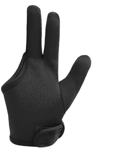 Hittebestendige Handschoen - Stylinghandschoen Krultang - Haar Stylen - Drie Vinger Ontwerp - One Size - Zwart
