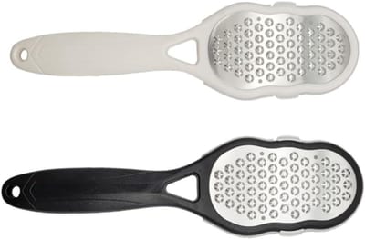Voetverzorging Trimmer - Eeltverwijderaar Voeten - Huidverzorging Thuis - Ergonomisch Ontwerp - 2 Stuks 24cm - Grijs