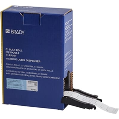 Brady BM-125-1-312 tape krimpkous wit | 3,18 mm x 25,40 mm (origineel)