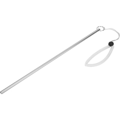 Duiken Aluminiumlegering Kietelstok met Meting & Lanyard Silver