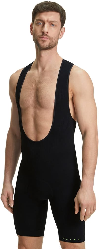 Herren Biking Bib Seamless vochtregulerend functioneel broek heren black - maat 3000