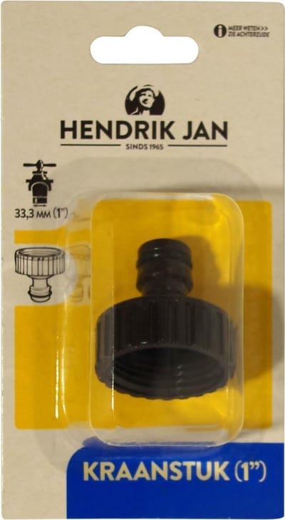 Hendrik Jan - Kraanstuk - 1 33,3 mm - 3/4 26,5 mm