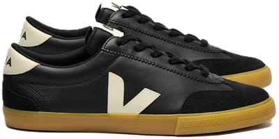 Esplar Leather Sneakers Casual - Black