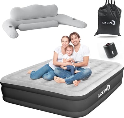 Zelfopblazend Luchtmatras met Elektrische Pomp - Comfortabel en Duurzaam voor Camping en Logeren
