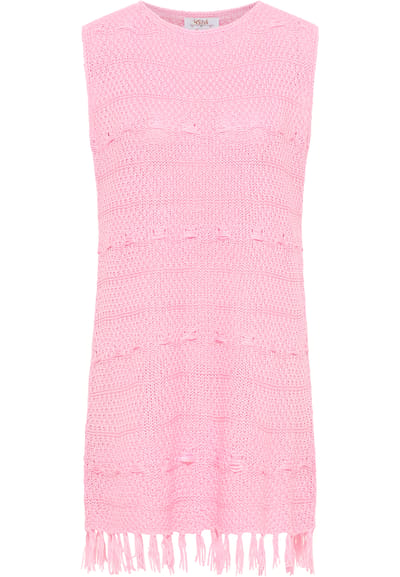 usha Gebreide jurk Dames roze