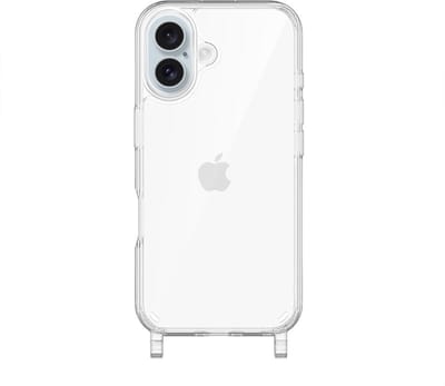 xoxo Wildhearts siliconen hoesje geschikt voor iPhone 16 hoesje - Hoesje zonder koord - Shockproof case - Telefoonhoesje geschikt voor telefoonkoord - Transparant
