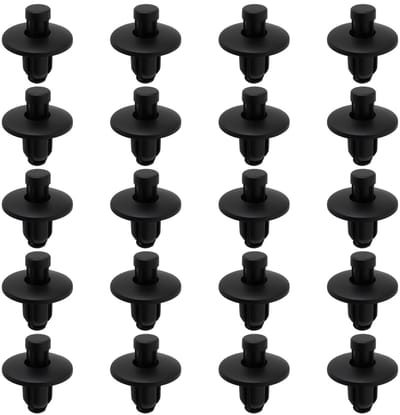 Dailygoods- Bumperclips 20x - Bevestigingsclips Auto - Compatibel met Hyundai Santa Fe II/III - Tucson/i10/i20/i30 - Duurzaam Kunststof - Afmetingen 15x17 mm