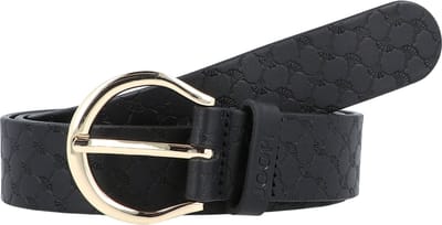 JOOP! Leren Riem DOB 3,5 cm Belt W80 Black Zwart