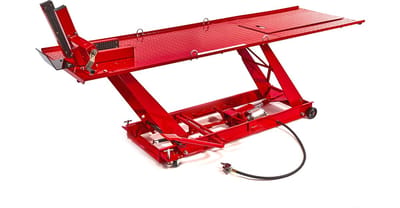 HBM 300 Motorheftafel Hydraulisch en Pneumatisch Met Luxe voorwielklem