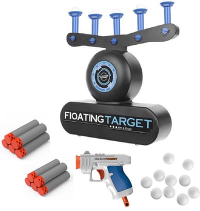 Goodz4All Hover Schietspel Schietspeelgoed Target Shooting Game Schiet Spel - Schiet met een Pistool Geweer op Zwevende Balletjes - Actiespel Gezelschapsspel