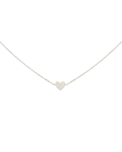 Mint15 Ketting klein hartje 'Little Heart' - Zilverkleur RVS/Stainless Steel