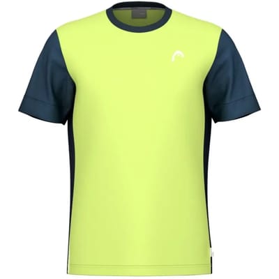 Head Racket Slice T-shirt Met Korte Mouwen Geel M Man