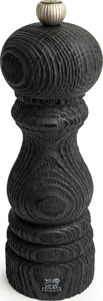 Peugeot Paris Nature Pepermolen 18 cm - Zwart - Gerecycled Hout