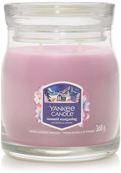 Yankee Candle - Summit Stargazing Medium Jar Geurkaars - 50 branduren - twee lonten