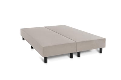 Boxspring Student Basic Beige - 140x200 cm - Pocket matras 7-zones