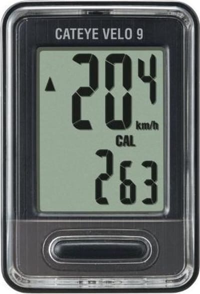 CatEye Velo 9 Fietscomputer - CC-VL820 - Zwart