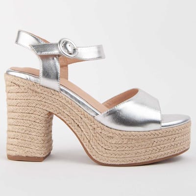Sandalen met sleehak Montevita 102967