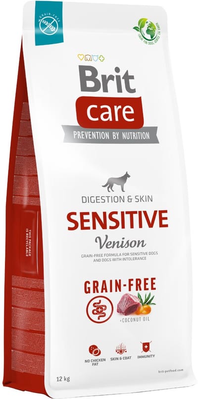 BRIT care hypo allergeen Sensitive hert&aardappel 12kg