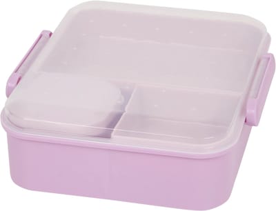 Salade-/broodtrommel inclusief sausbeker - Lunchbox - JAX