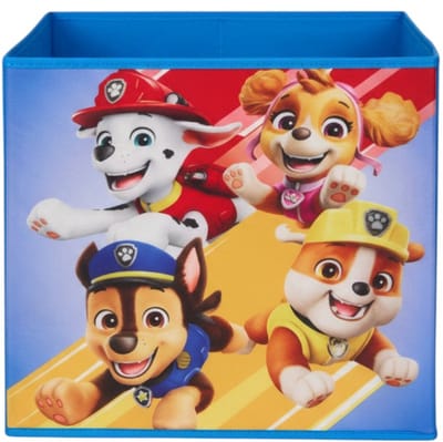 Opvouwbare Opbergmand Kinderkamer – Nickelodeon Paw Patrol – 30x30x30 cm – Opbergbox Speelgoed – Vierkant – Voor Vakkenkast