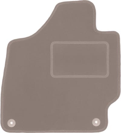Beige bestuurdersmat voor: Audi TT I 8N cabrio, roadster, coupé (1998-2006)