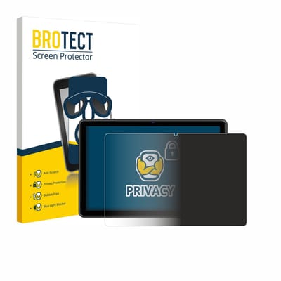 BROTECT - privacy screenprotector voor Hasskya K30/K50/K70 10.1" - Folie Beschermfolie Blauwlichtfilter
