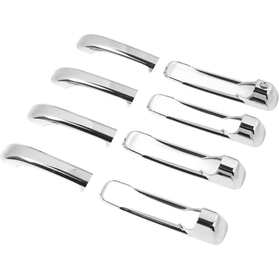 Chrome Deurklink Covers Hoogglans Stijlvolle Buitendeurklink Sierlijst Kit voor 1500 2500 3500 2009 white