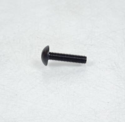 Vis Dôme large BTR 4mm M6 pas 100 25mm annodisé Noir 3AS Racing pour moto Neuf