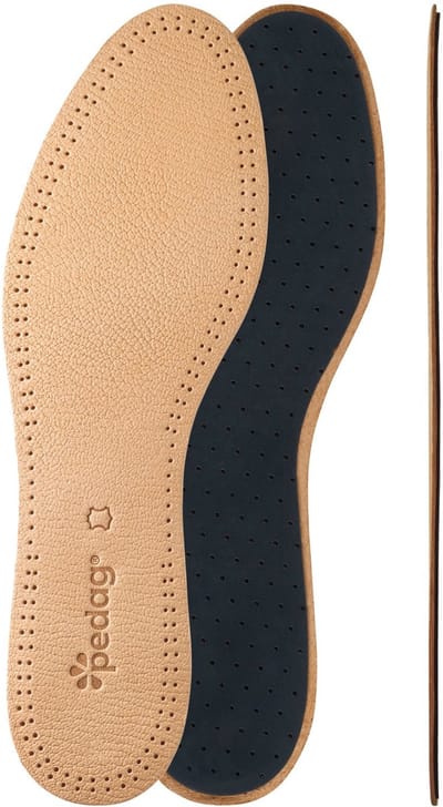 Pedag Royal Leather inlegzolen van echt leer voor optimaal comfort maat 36