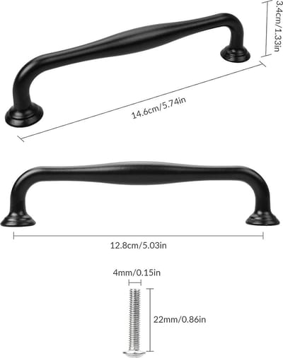 terrasdeurgreep, Deurbeslag / deurgreep, balkondeur, Deurklink - buiten voor schuifdeuren, deur handvat /handvat 12pcs128mm