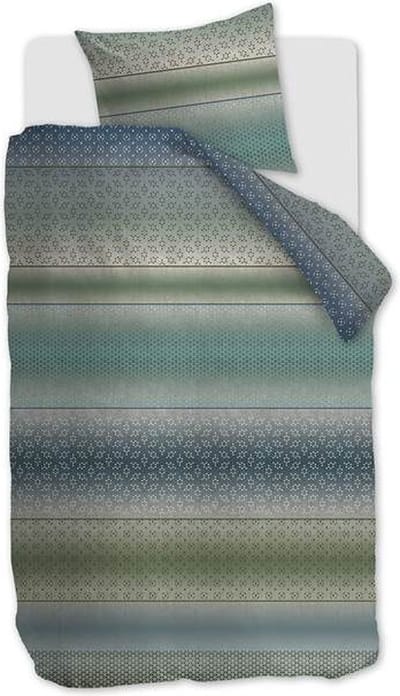 Snoozing Milly Dekbedovertrek - Eenpersoons - 140x200/220 cm - Blue Green