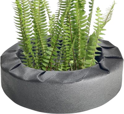 Drijvende plantenbak - Vijvermand stof - Waterplanten kweken - Bevordert waterkwaliteit - Tot 33 cm - Zwart