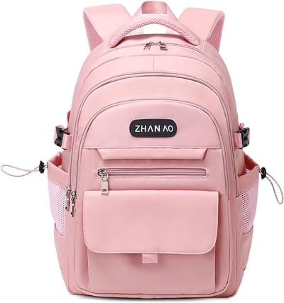 Waterdichte Schooltas voor Meisjes en Dames met Vak voor 15.6 Inch Laptop