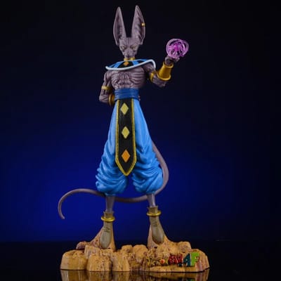 30cm Anime Karakters Dragon Ball Birus Vernietiging Actie Karakters Verzameling Model Speelgoed Kindercadeau blue