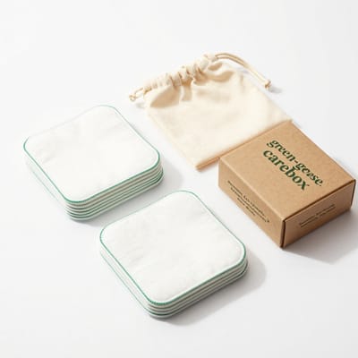 10 Wasbare Wattenschijfjes - Herbruikbare Make up Pads met Waszakje - Zero Waste Producten - Duurzame Bamboe Wattenschijven