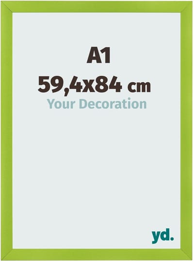 Your Decoration - Fotolijst A1 59,4x84 cm - MDF - Groen - Pisa
