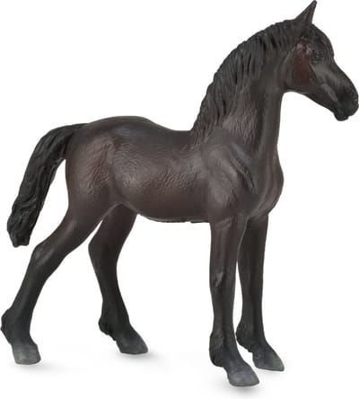 Collecta Paarden (M): FRIES VEULEN ZWART 11x10.8cm