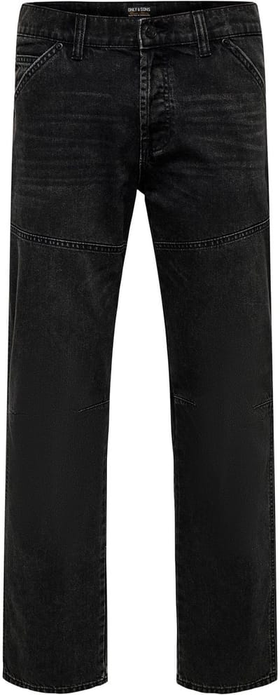 ONLY & SONS Regular fit ONSEDGE Mid rise Straight fit Jeans