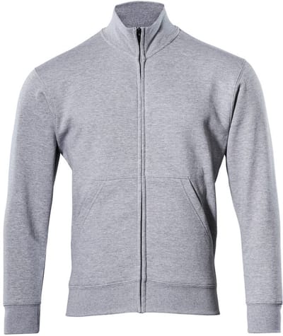 Mascot Crossover Sweatshirt met rits 51591-970 - grijs-gemêleerd - 2XL