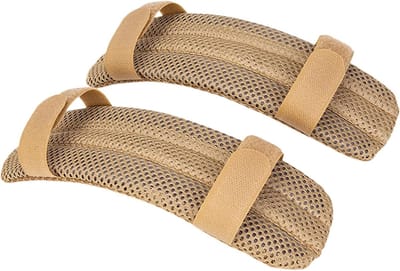 Schouderriem Pad - Gewatteerde Cover - Comfortabel Dragen - Ademend Antislip - 22 cm Lengte - Kaki