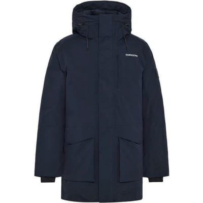 Didriksons AKILLES USX PARKA 2 Heren Outdoorjas - Dark Night Blue
