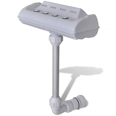 vidaXL - Zwembad - waterval - fontein - met - LED