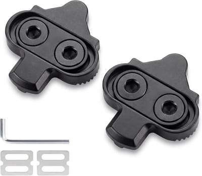 Cleats voor Shimano Pedalen, Non-slip Cleat-Platen met 12° Float voor MTB en Indoor Fietsschoenen