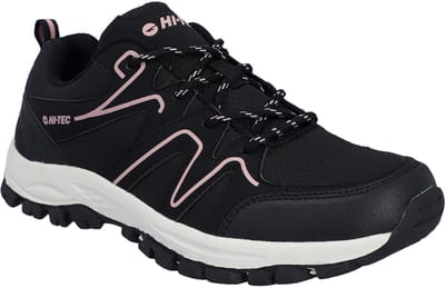 Hi-Tec Wandelschoen Caracal - Dames - Zwart / Roze ZWART - Maat 39 Wandelschoenen voor Vrouwen
