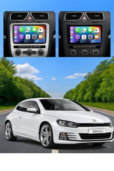ADIVOX 9 inch T1 geschikt voor VW Scirocco 2008-2014 Android 15 CarPlay/Auto/Wifi/RDS/DSP/DAB+