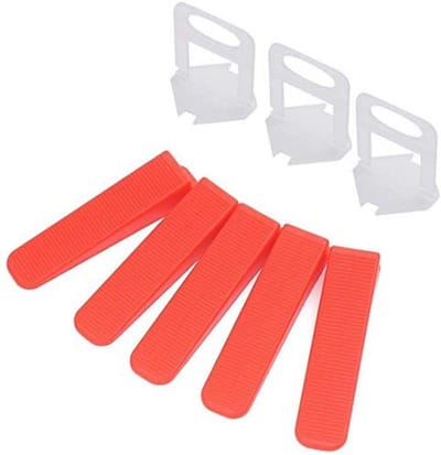 Tegelnivelleringssysteem 400 stuks - 1,5 mm Levelers en Spacers voor Muurbouw en Vloerwerken
