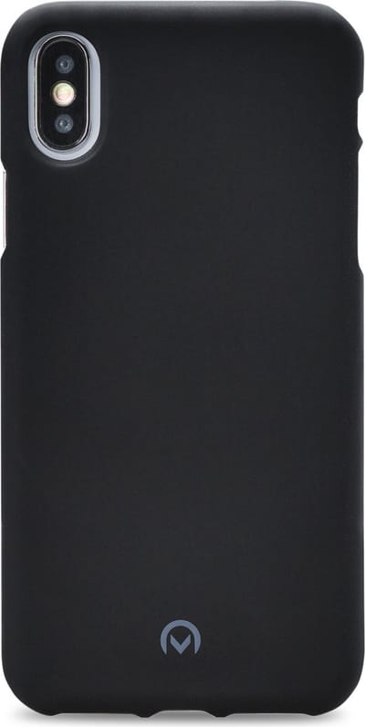 Mobilize Hoesje geschikt voor Apple iPhone X Telefoonhoesje Flexibel TPU | Mobilize Gelly Backcover | iPhone X Case | Back Cover - Zwart