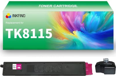 INKFIND TK-8115 Magenta tonercartridge compatibel met Kyocera TK8115 TK-8115 Magenta geschikt voor Kyocera ECOSYS M8124cidn/M8130cidn - 1-pack Magenta